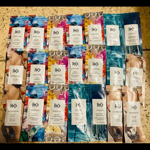 R+Co Other - R+co sample lot shampoo conditioner styling